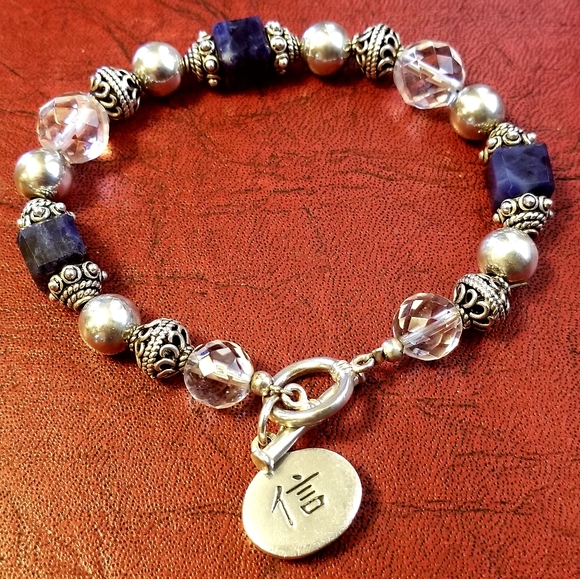 Silpada Sterling Silver Faith Bracelet - Picture 3 of 10